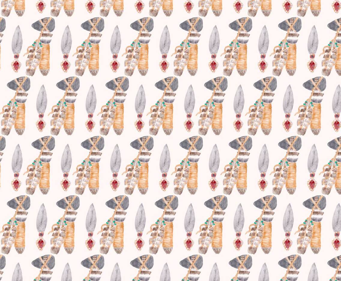 Free Vector Watercolor Native American Pattern