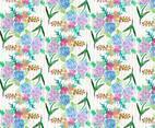 Free Vector Watercolor Floral Background