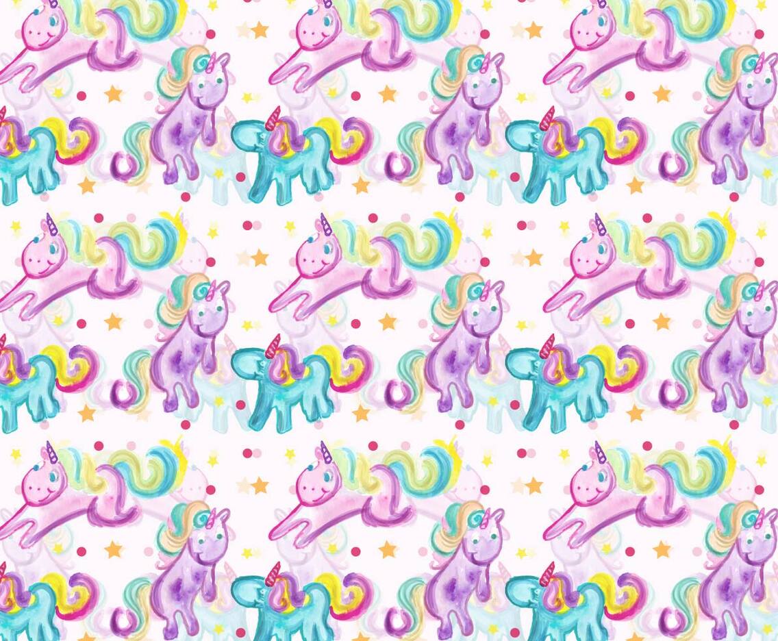 Free Vector Unicorn Pattern