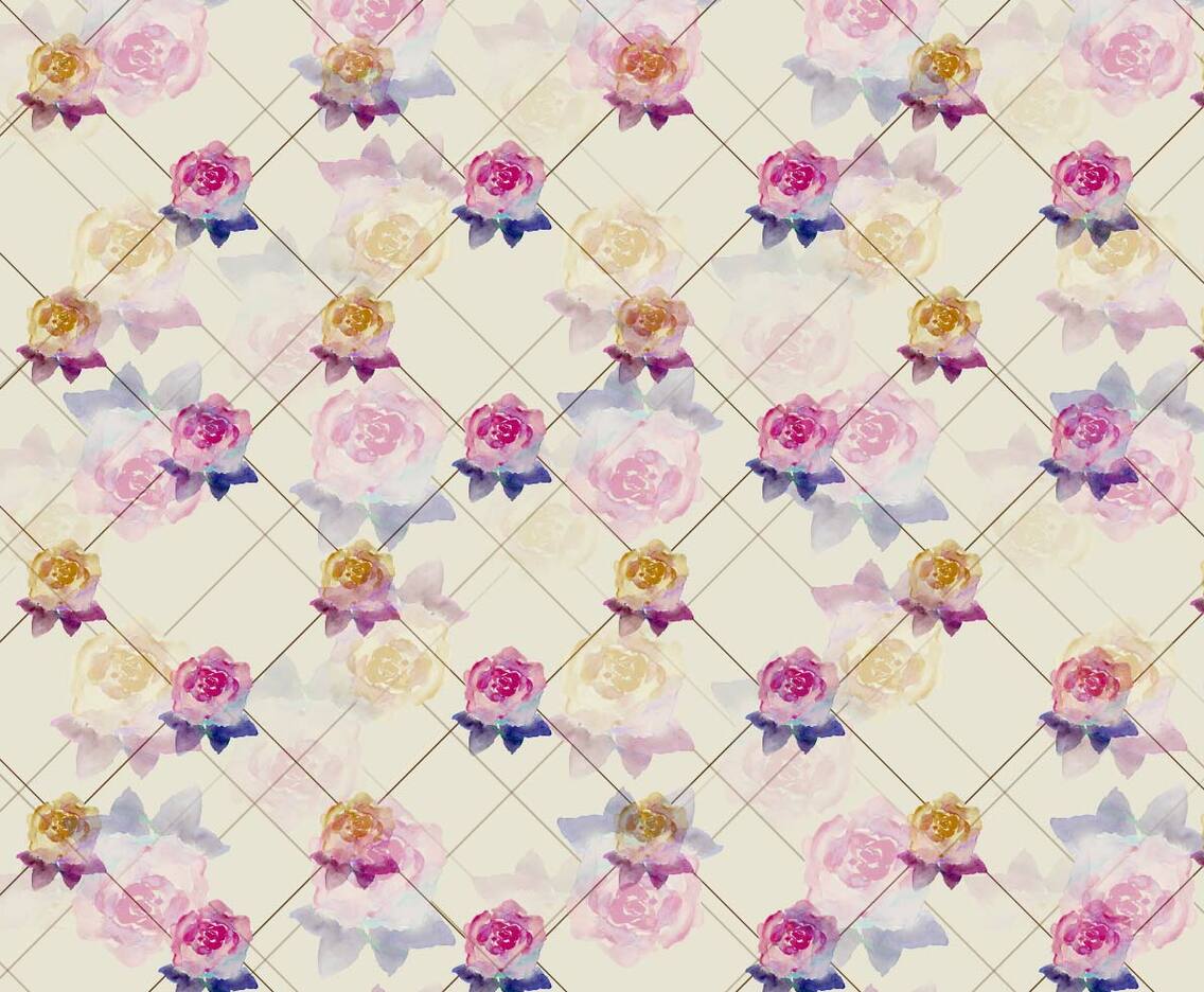 Free Vector Watercolor Rose Background