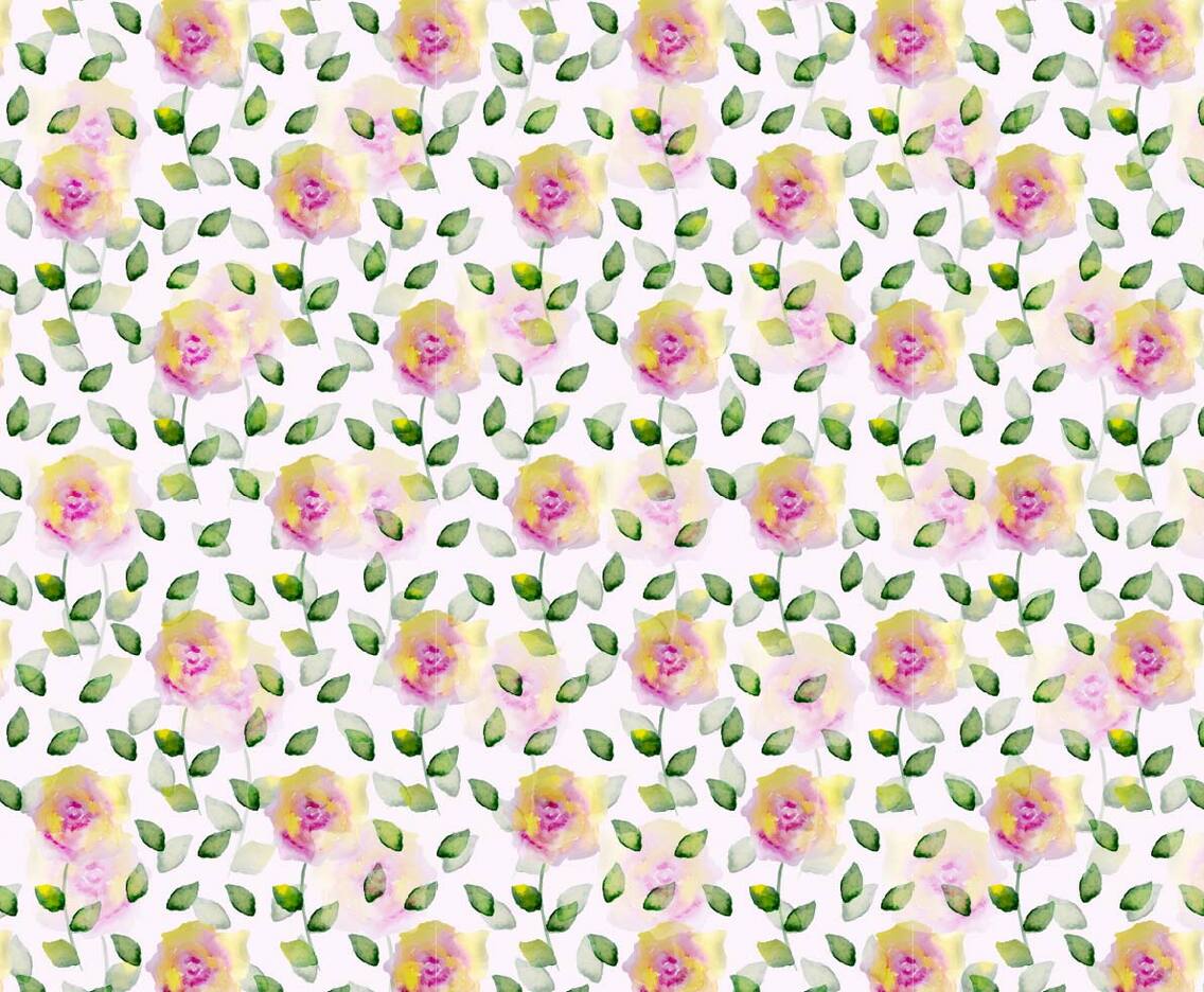 Free Vector Watercolor Floral Background