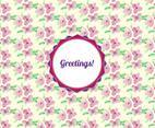 Free Vector Watercolor Floral Pattern