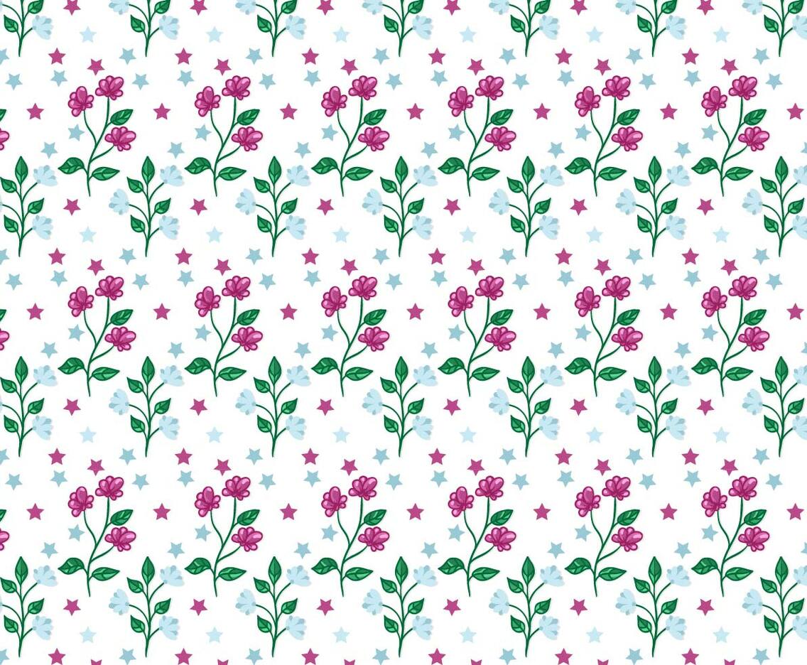 Free Vector Floral Background