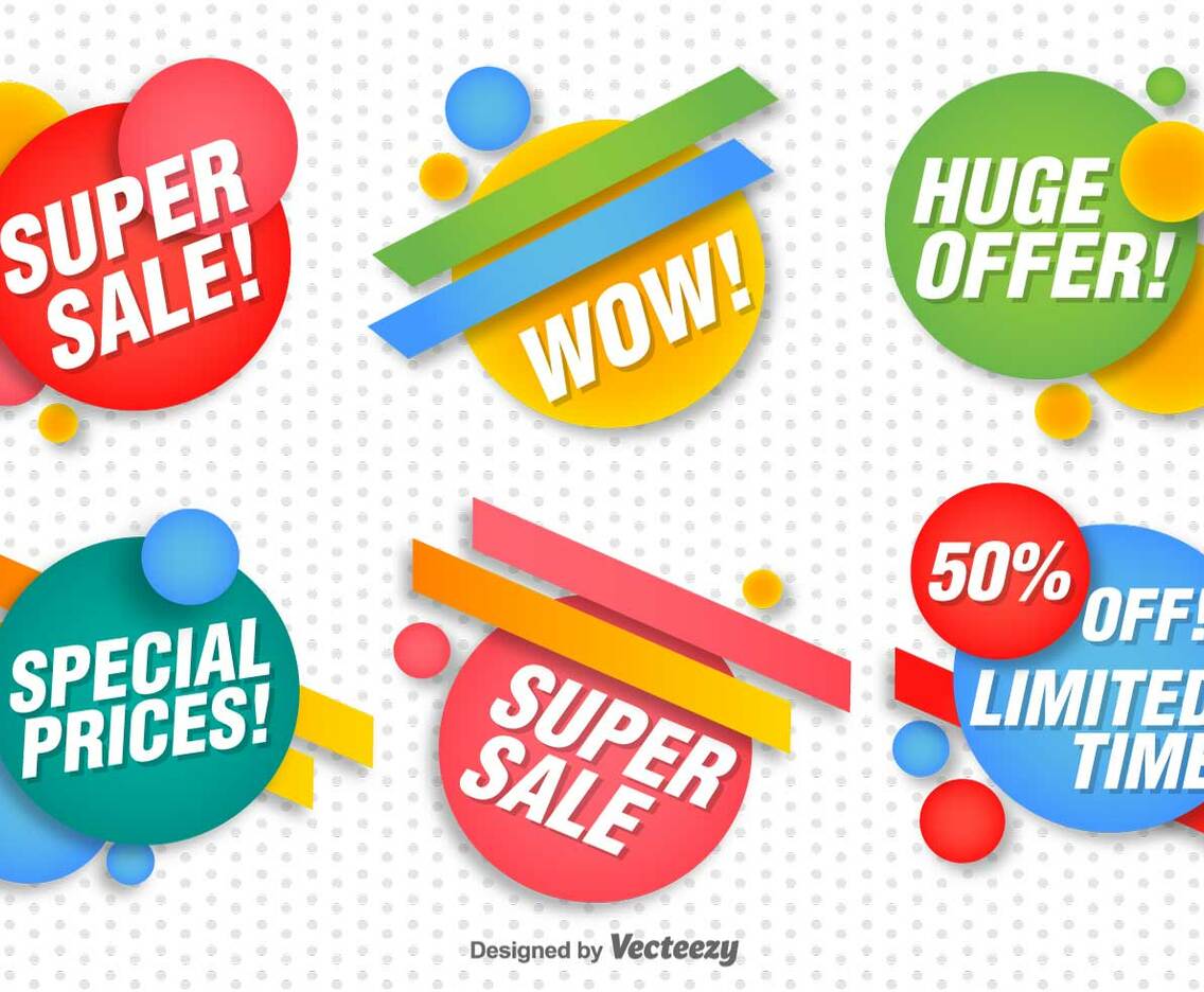 Promotional Vector Banners Set