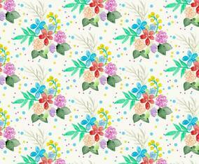 Free Vector Watercolor Floral Background
