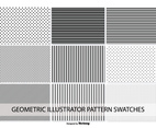 Geometric Vector Pattern Swatches