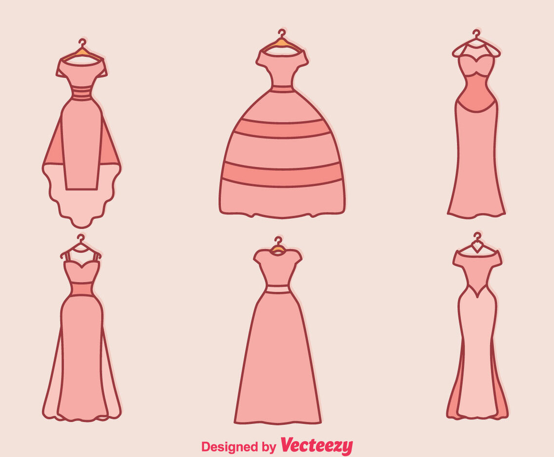 Wedding Dress Vector