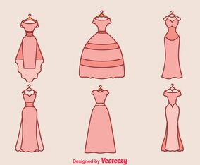 Wedding Dress Vector