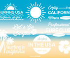 Surf Label Set