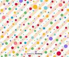 Polka Dots Vector Pattern