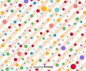 Polka Dots Vector Pattern