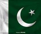 Flag Of Pakistan Vector Background
