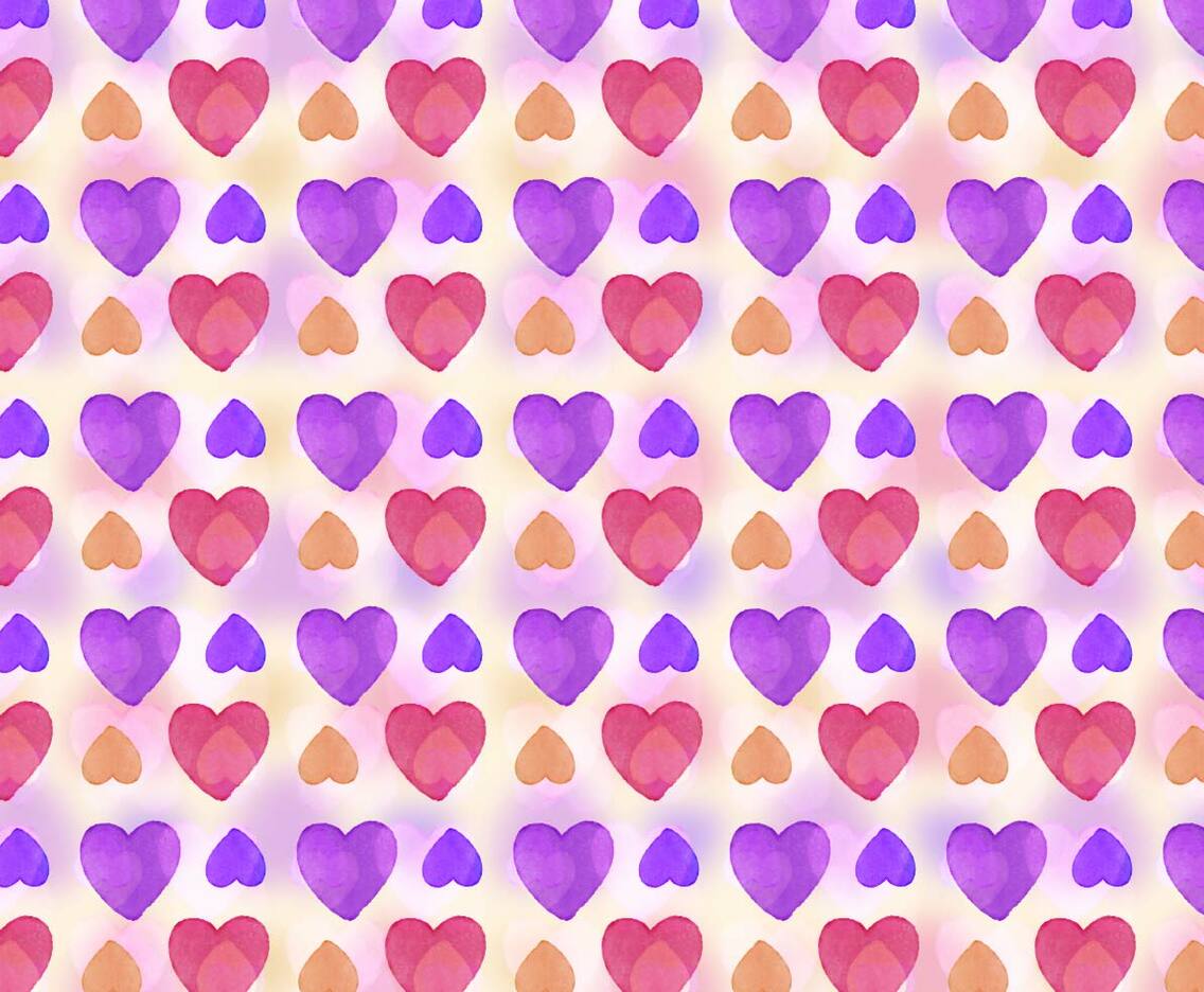 Free Vector Watercolor Love Background