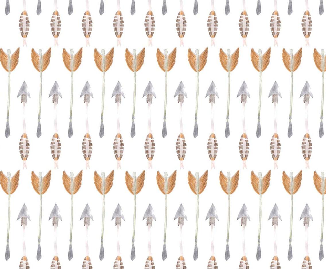 Free Vector Watercolor Arrow Background