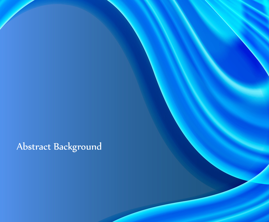 Free Vector Blue Wave Background