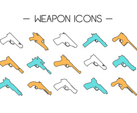 Free gun shape - Vector Art