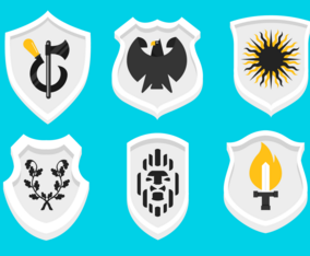 Wappen Shield Shape Vectors