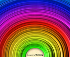 Abstract Rainbow Vector Background