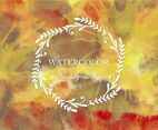 Free Vector Warm Watercolor Background