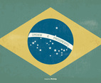 Old Style Brazil Flag