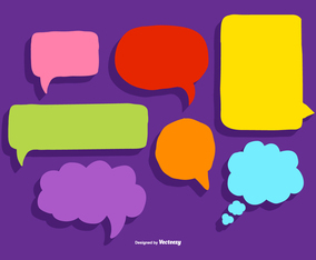 Speech Bubble Callout Vectors