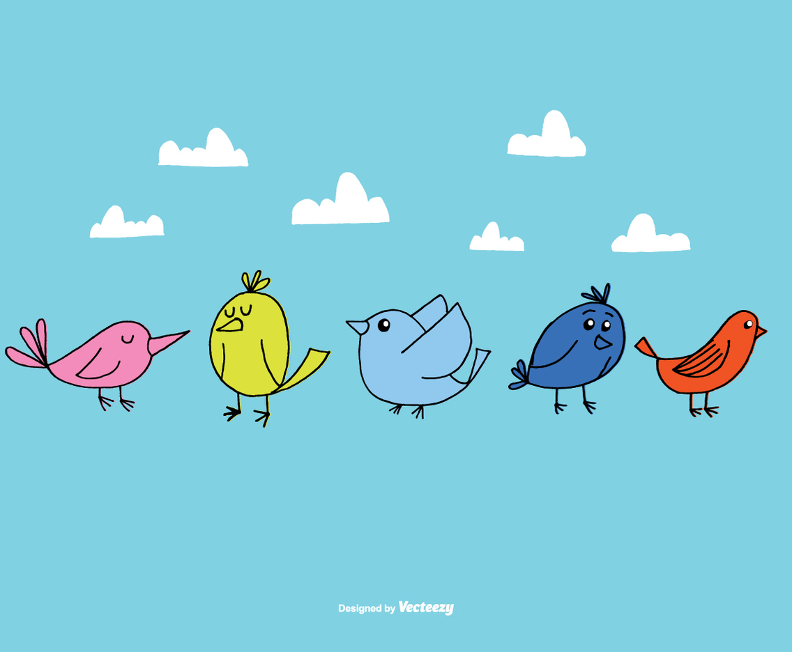 Hand Drawn Bird Vectors