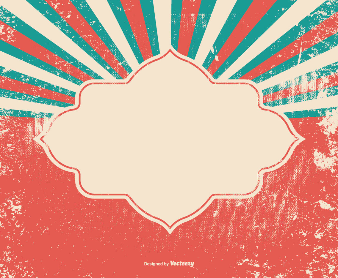 Blank Retro Grunge Background