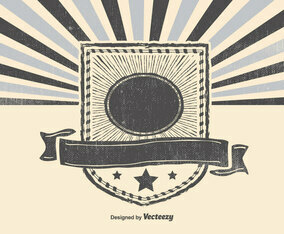 Blank Retro Background