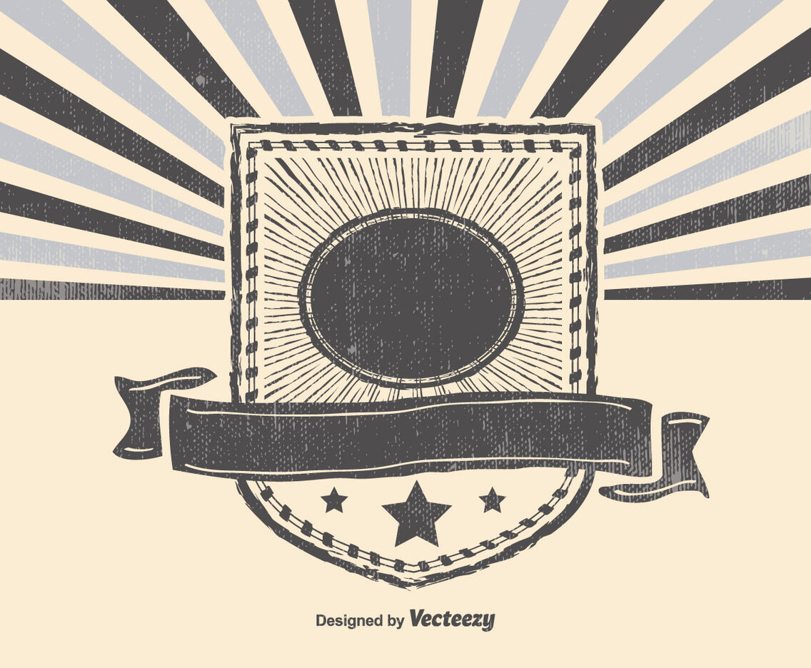 Blank Retro Background