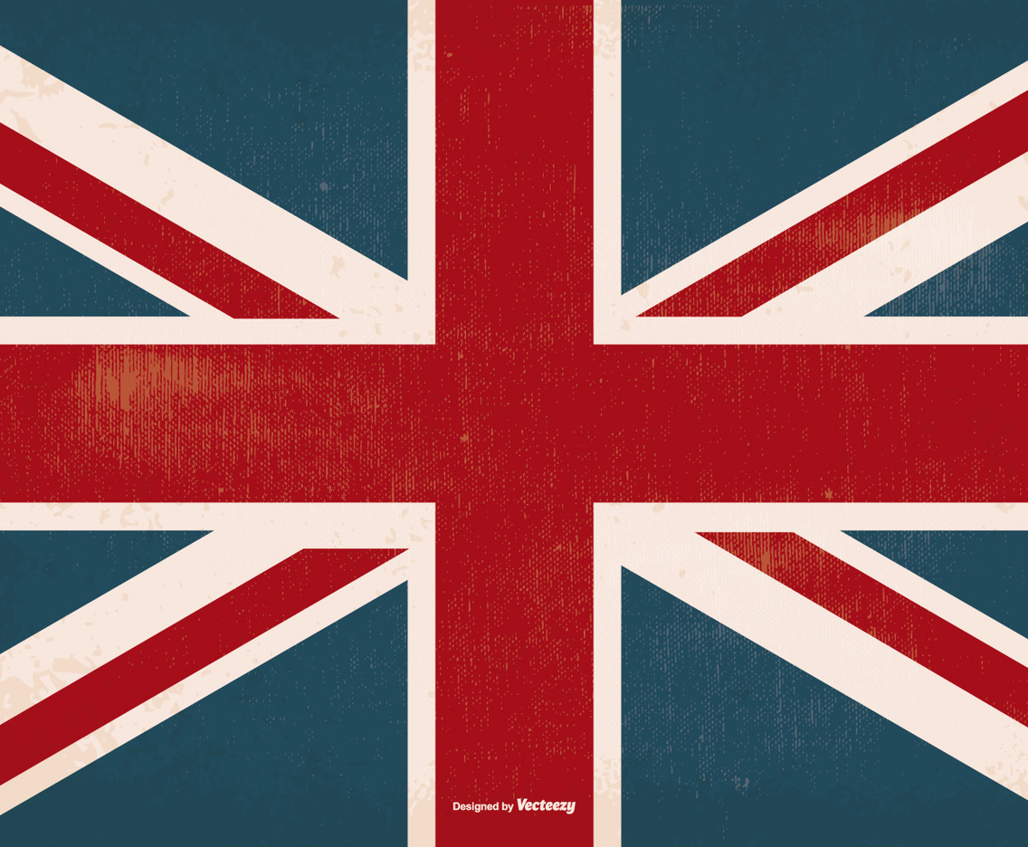 Old Grunge United Kingdom Flag