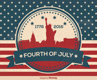 Fourth of July Illustration