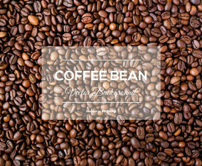 Coffee Bean Background Texture