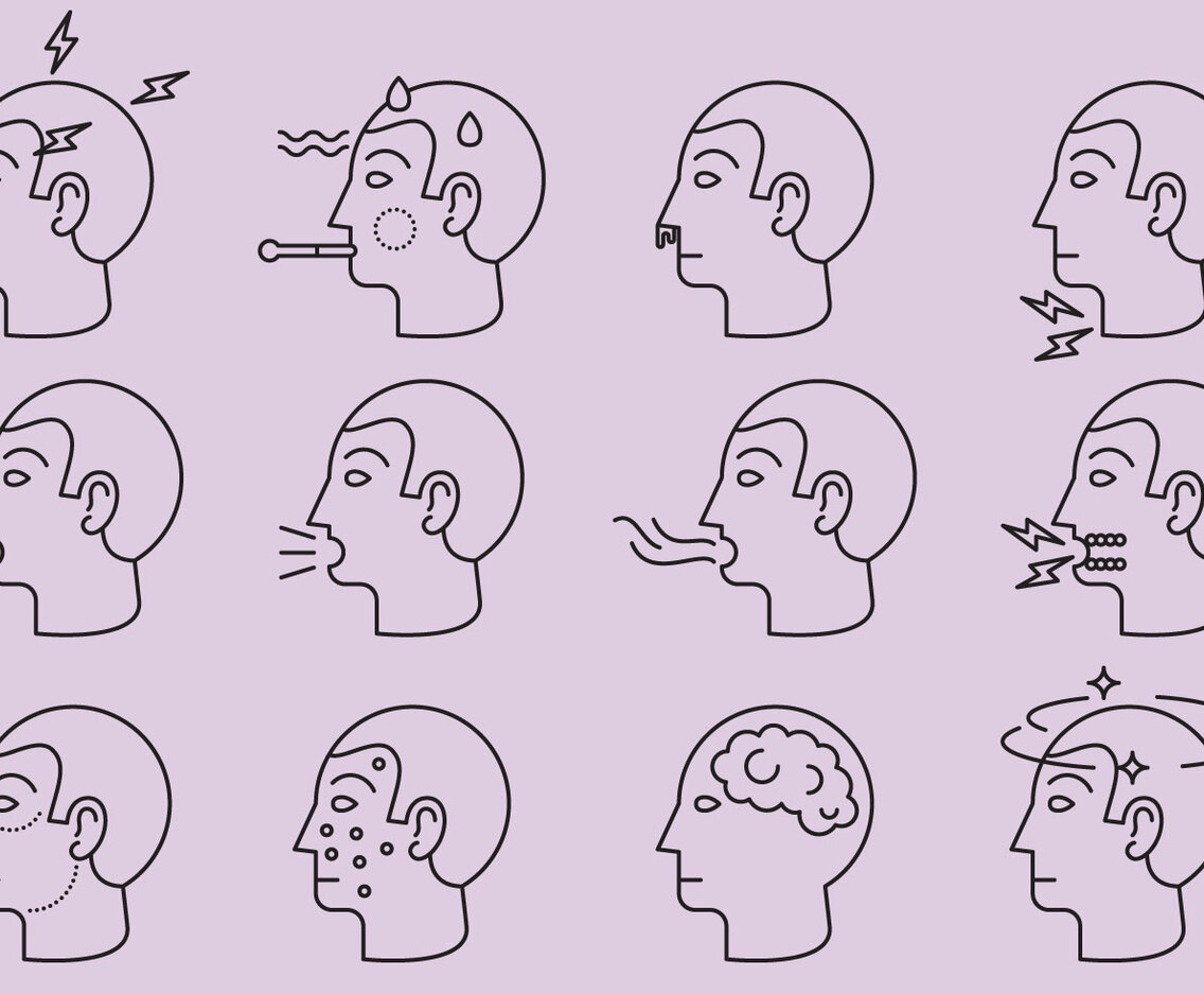 Diseases And Affliction Icons