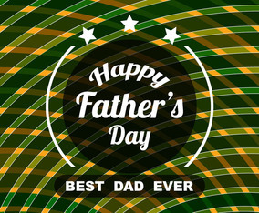 Free Vector Modern Colorful Father's Day Background