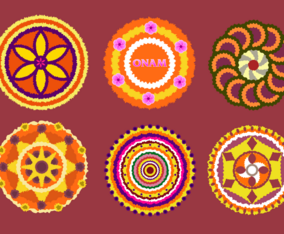 Free Onam Vector