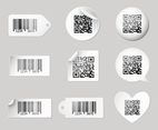 Free Barcode Scanner Label Vectors