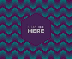 Free Vector Dark Logo Background