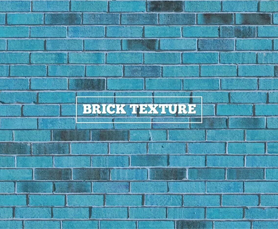Free Vector Blue Brick Texture