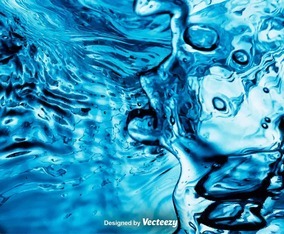 Vector Realistic Water Background