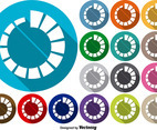 Vector Set Of Preloader Icons