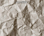 Vector Crumpled Paper Texture