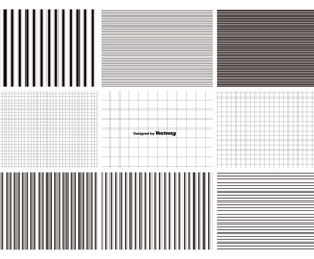 Lines and Grids Pattern Set