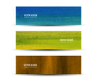 Free Vector Colorful Headers