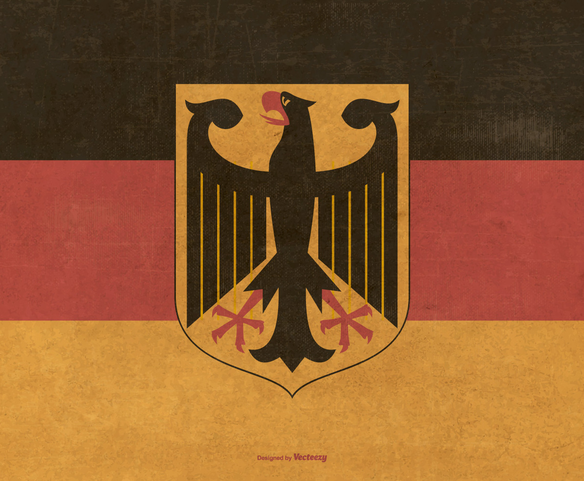 Vinatge Flag of Germany