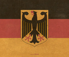 Vinatge Flag of Germany
