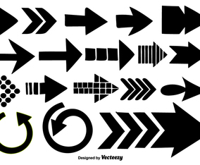 Hand Drawn Arrows Collection - Vector Elements