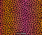 Cheetah Skin Vector Texture Background