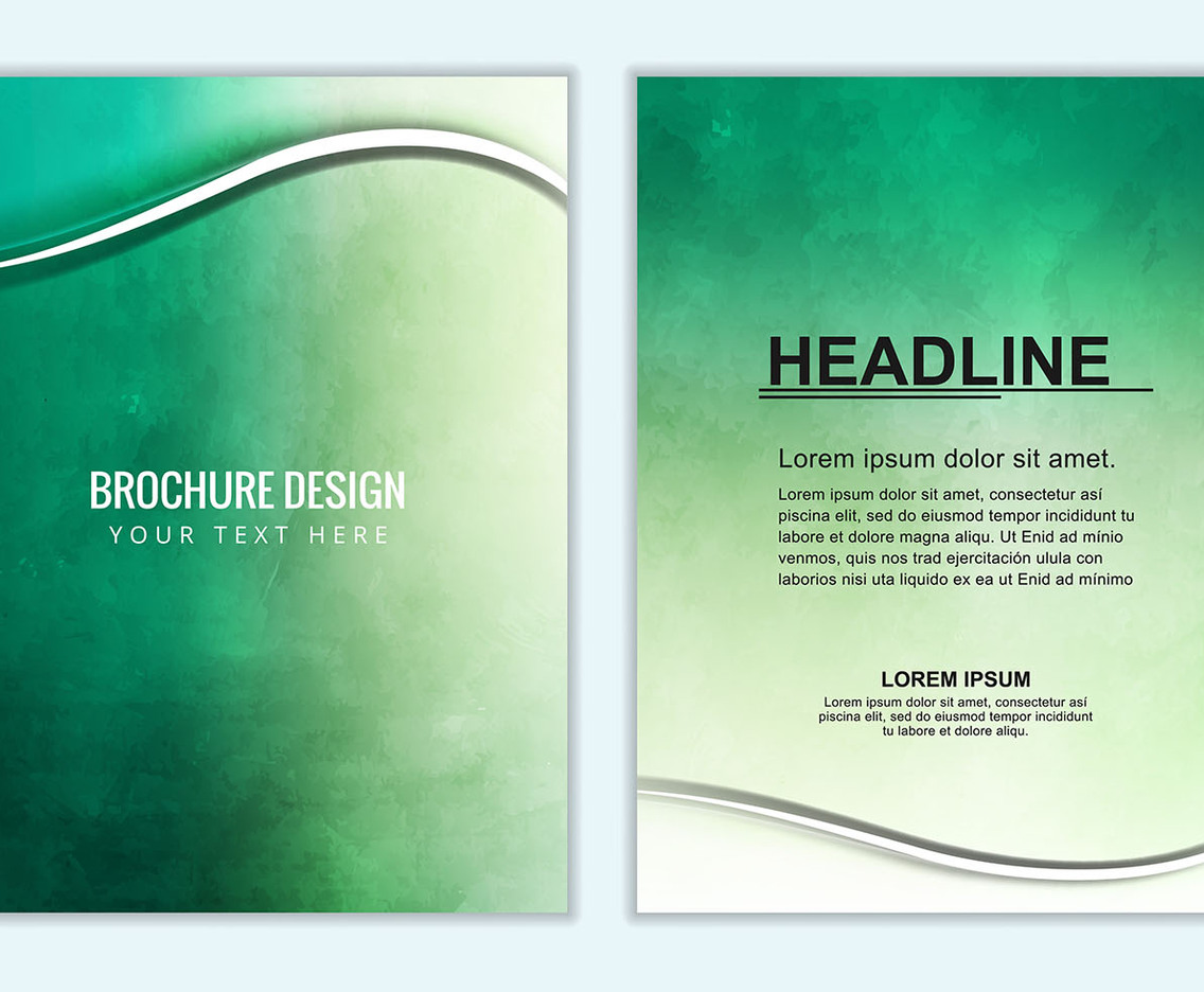 Free Vector Business Brochure