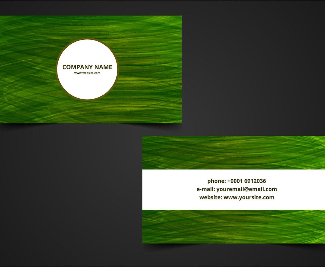Free Vector Visiting Card Background