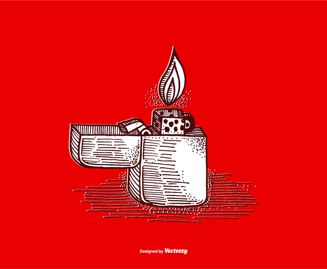 LIGHTER - LINE DRAWING